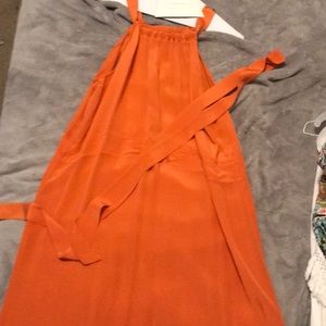 Orange dress